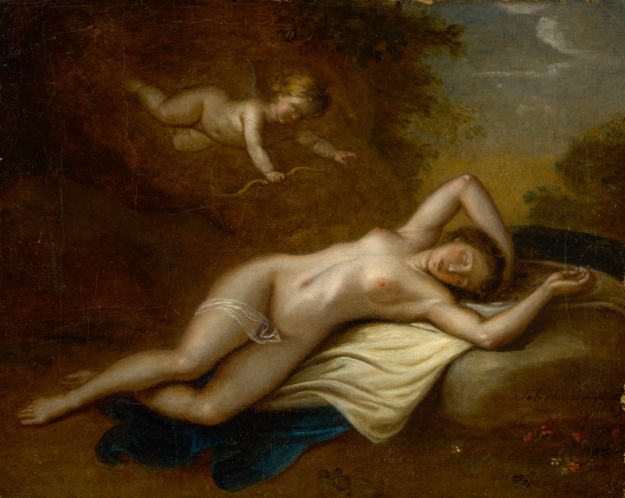 Vénusz és Ámor alkotó: Joseph Hauber