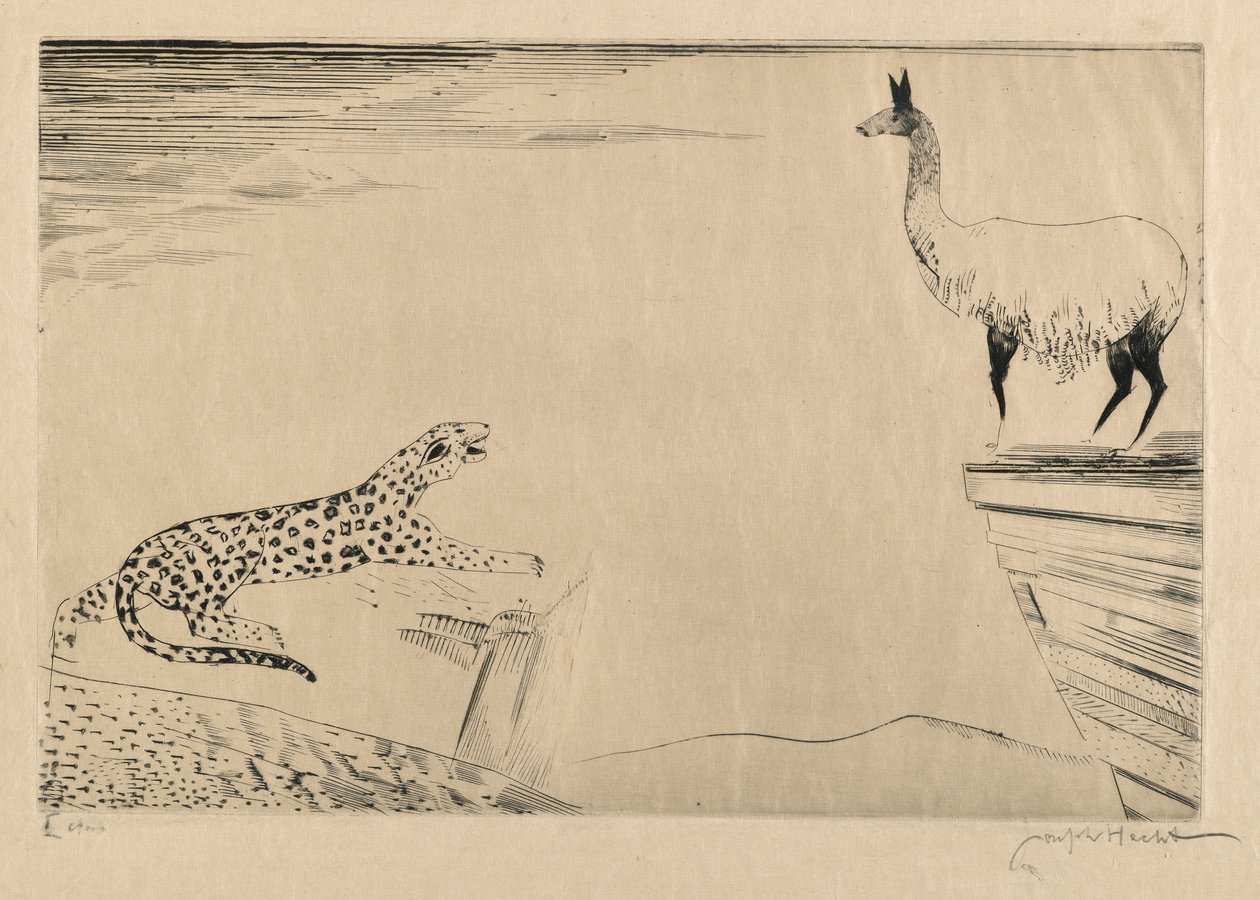 Jaguár és Láma alkotó: Joseph Hecht