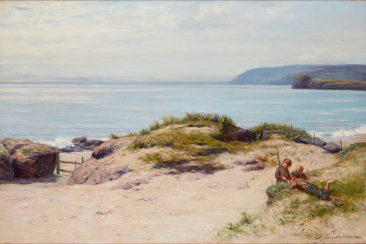Under the Sandhills (olaj, vászon) alkotó: Joseph Henderson