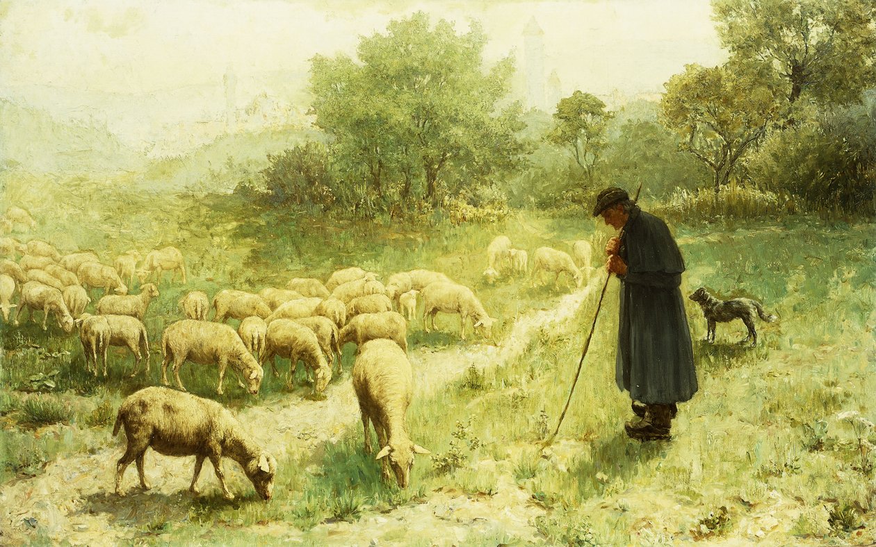 Shepherd alkotó: Joseph Henry Sharp
