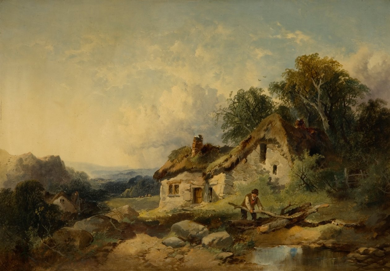 Hailsham közelében, Sussex államban, 1859 alkotó: Joseph Horlor