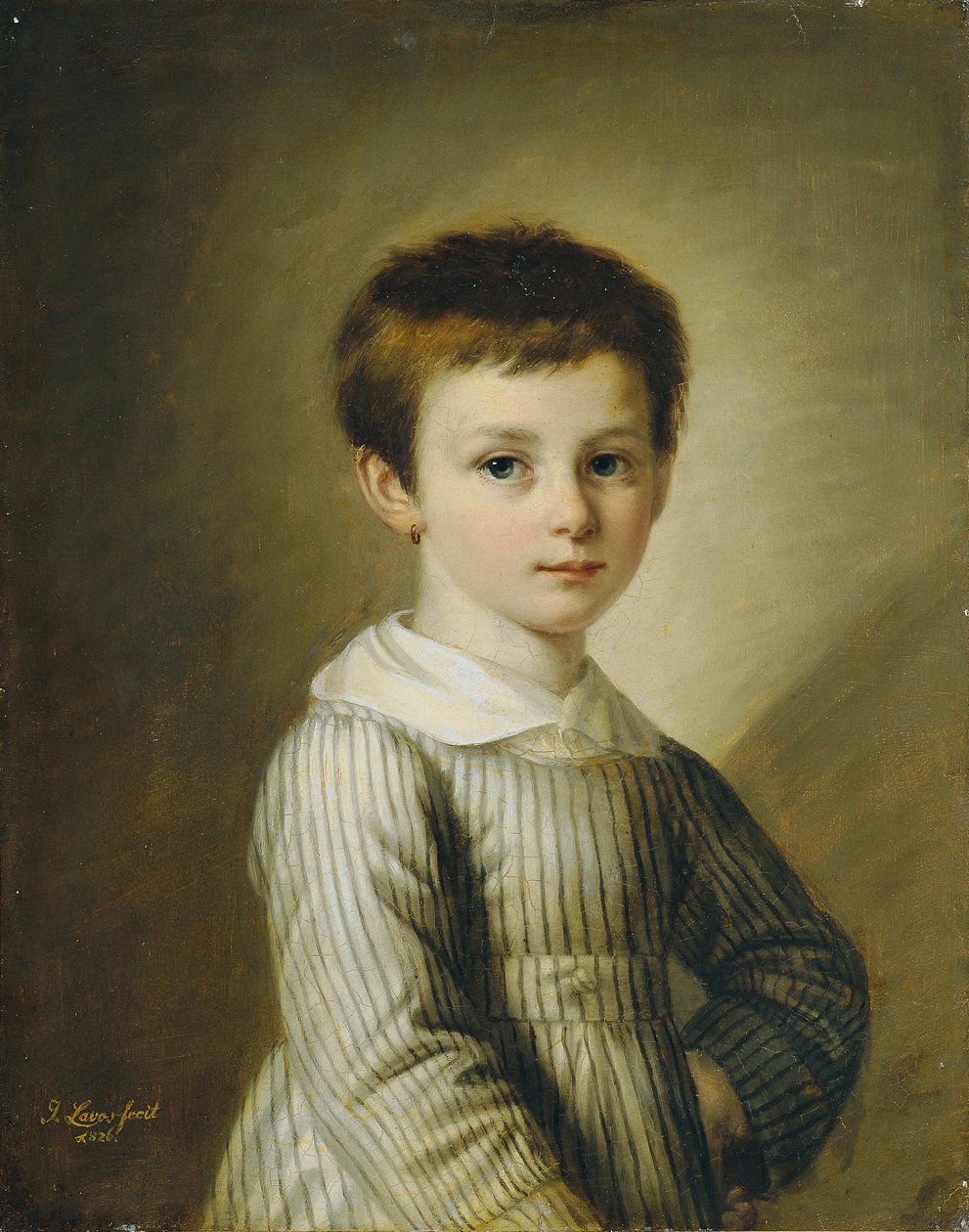 fiú portré alkotó: Joseph Lavos