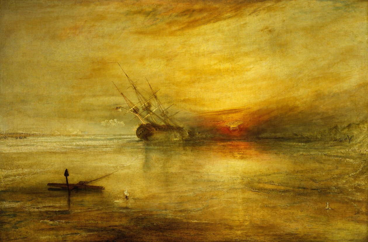 Vimieux erőd, alkotó: Joseph Mallord William Turner