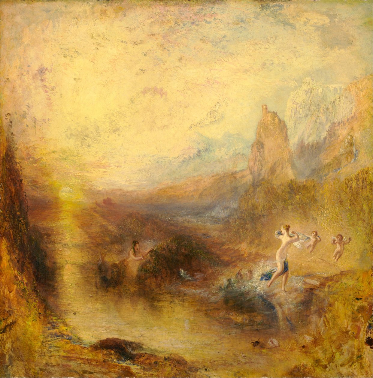 Glaucus és Scylla alkotó: Joseph Mallord William Turner