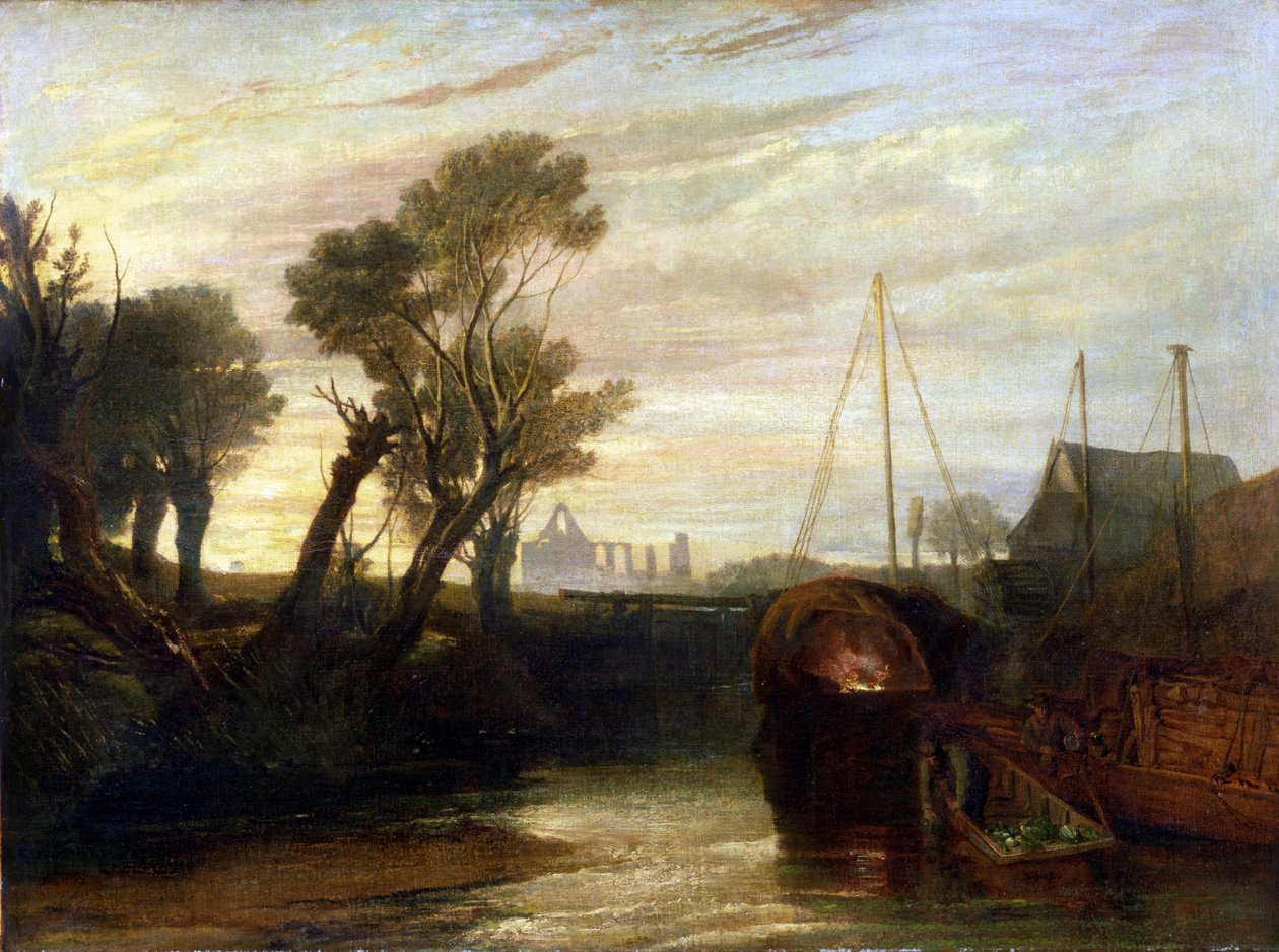 Newark apátság alkotó: Joseph Mallord William Turner