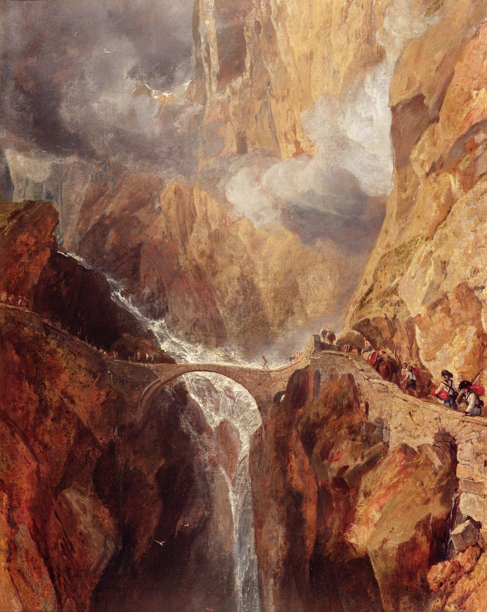 Az ördög hídja alkotó: Joseph Mallord William Turner