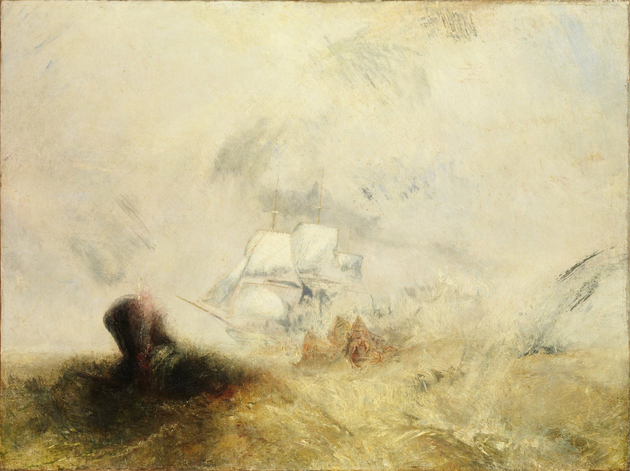 Bálnavadászok, 1845 körül alkotó: Joseph Mallord William Turner