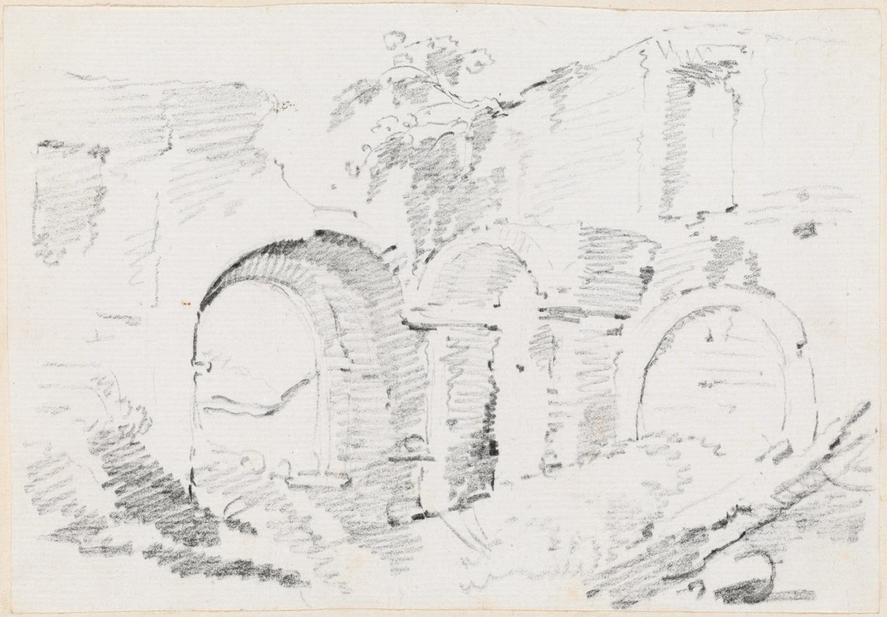 Római falak alkotó: Joseph Marie Vien