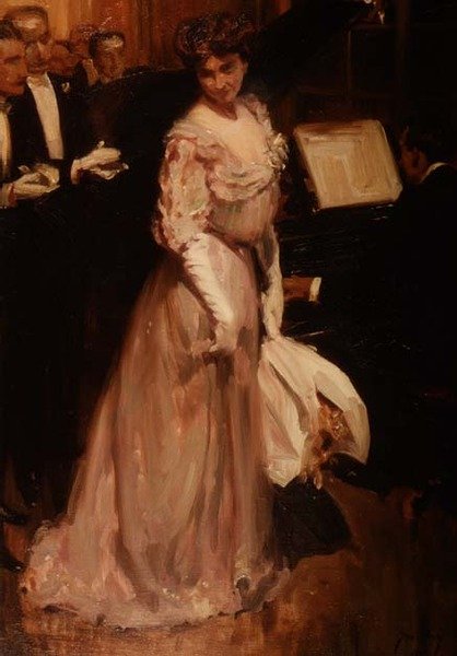 A bálon alkotó: Joseph Marius Avy