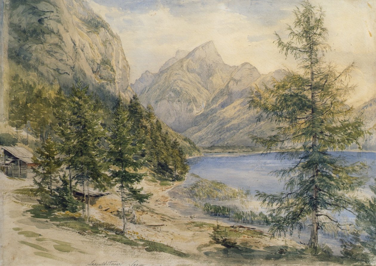 Leopoldsteinersee alkotó: Joseph Martin Höger