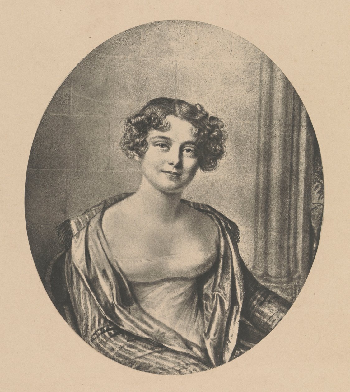 Lady Jane Franklin (1792-1875) alkotó: Joseph Mathias Negelen