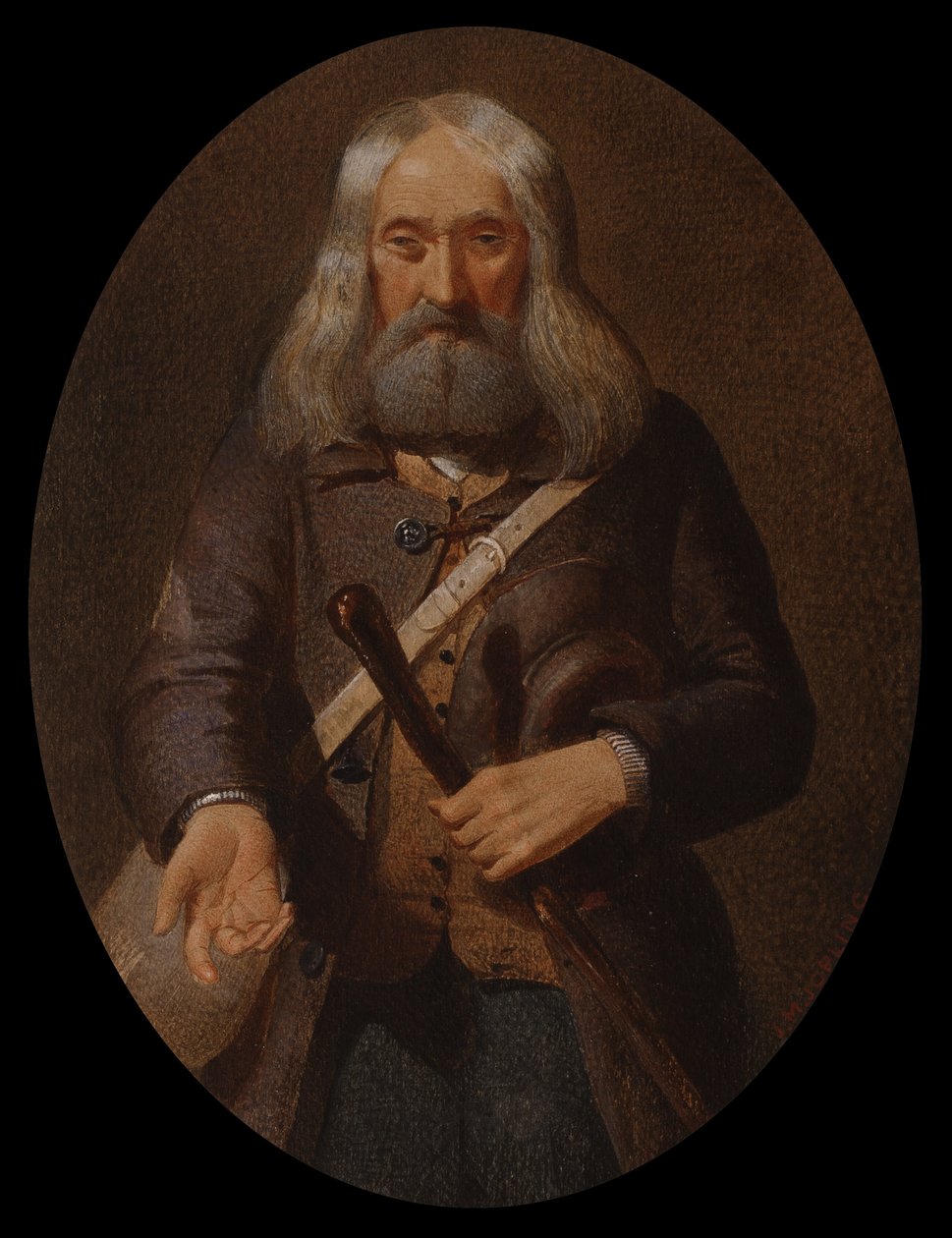 Prédikátor (tinta és WC papíron) alkotó: Joseph Middleton Jopling