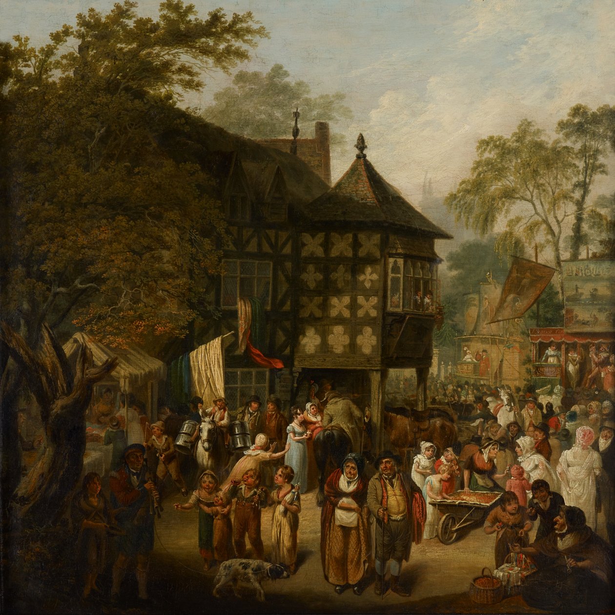 Eccles Wakes (olaj a panelen) alkotó: Joseph Parry