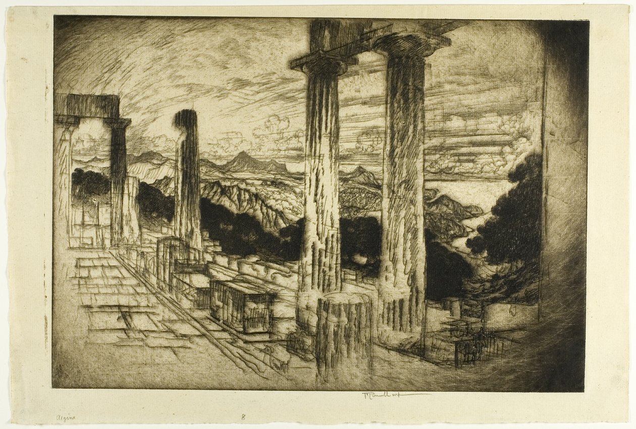 Aegina alkotó: Joseph Pennell