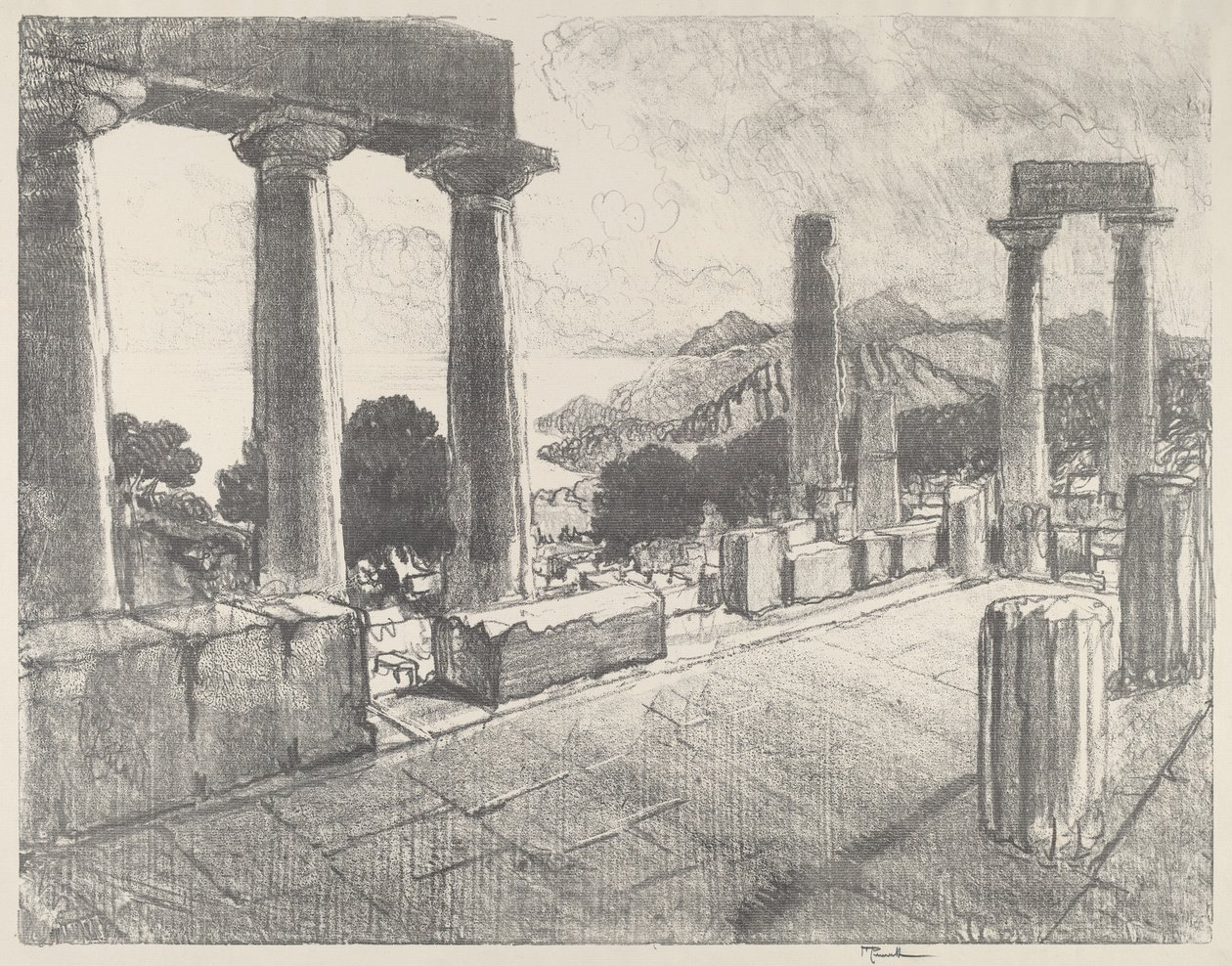 Aegina, A Fekete-erdő alkotó: Joseph Pennell