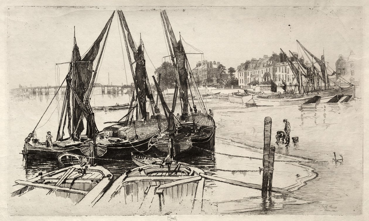 Chelsea, 1886. 1. szám. alkotó: Joseph Pennell