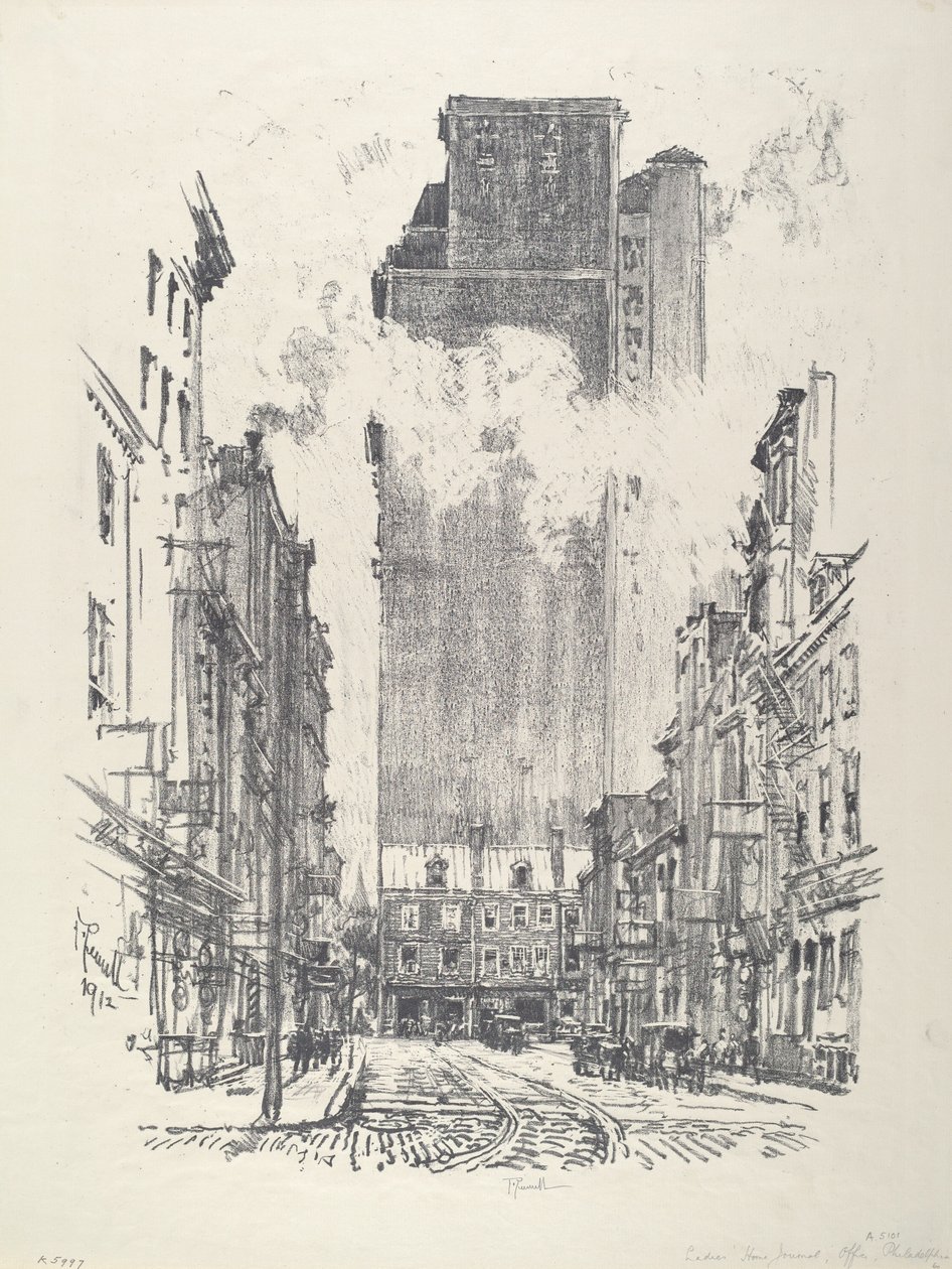 A Sansom Streeten alkotó: Joseph Pennell