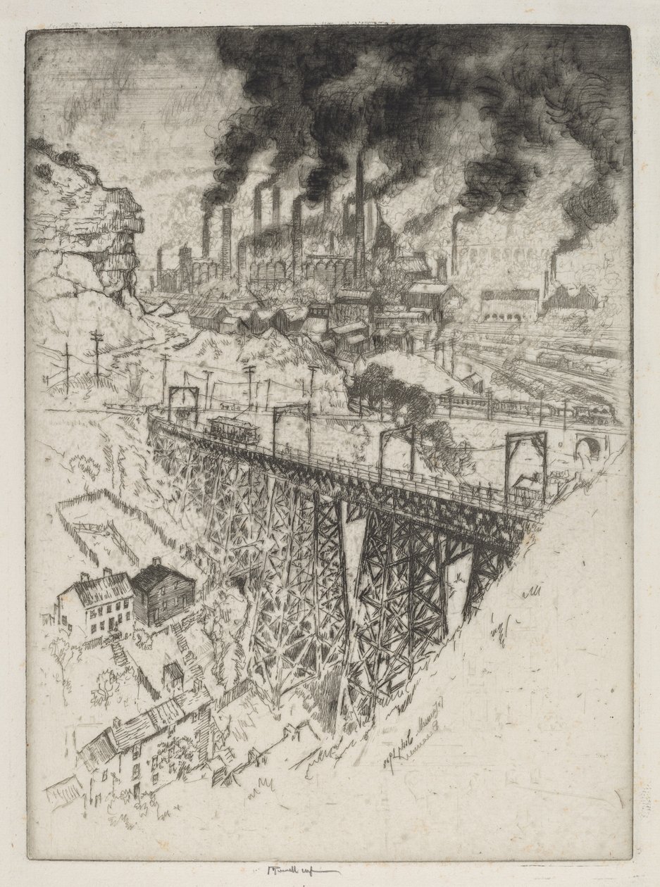 Edgar Thomson Works, Bessemer alkotó: Joseph Pennell