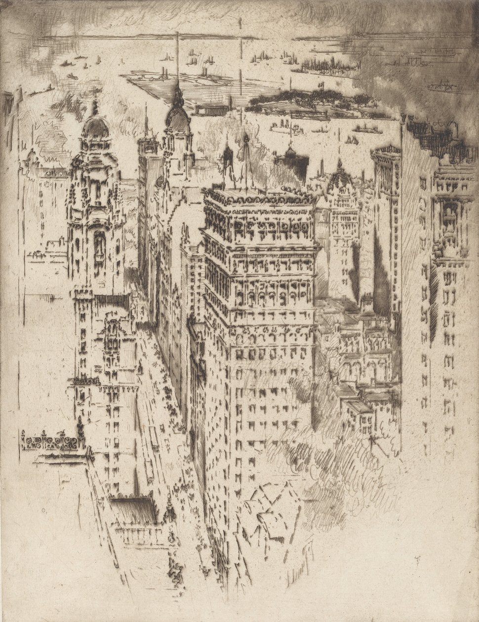 Aranypárkány, 1915. II. sz. alkotó: Joseph Pennell