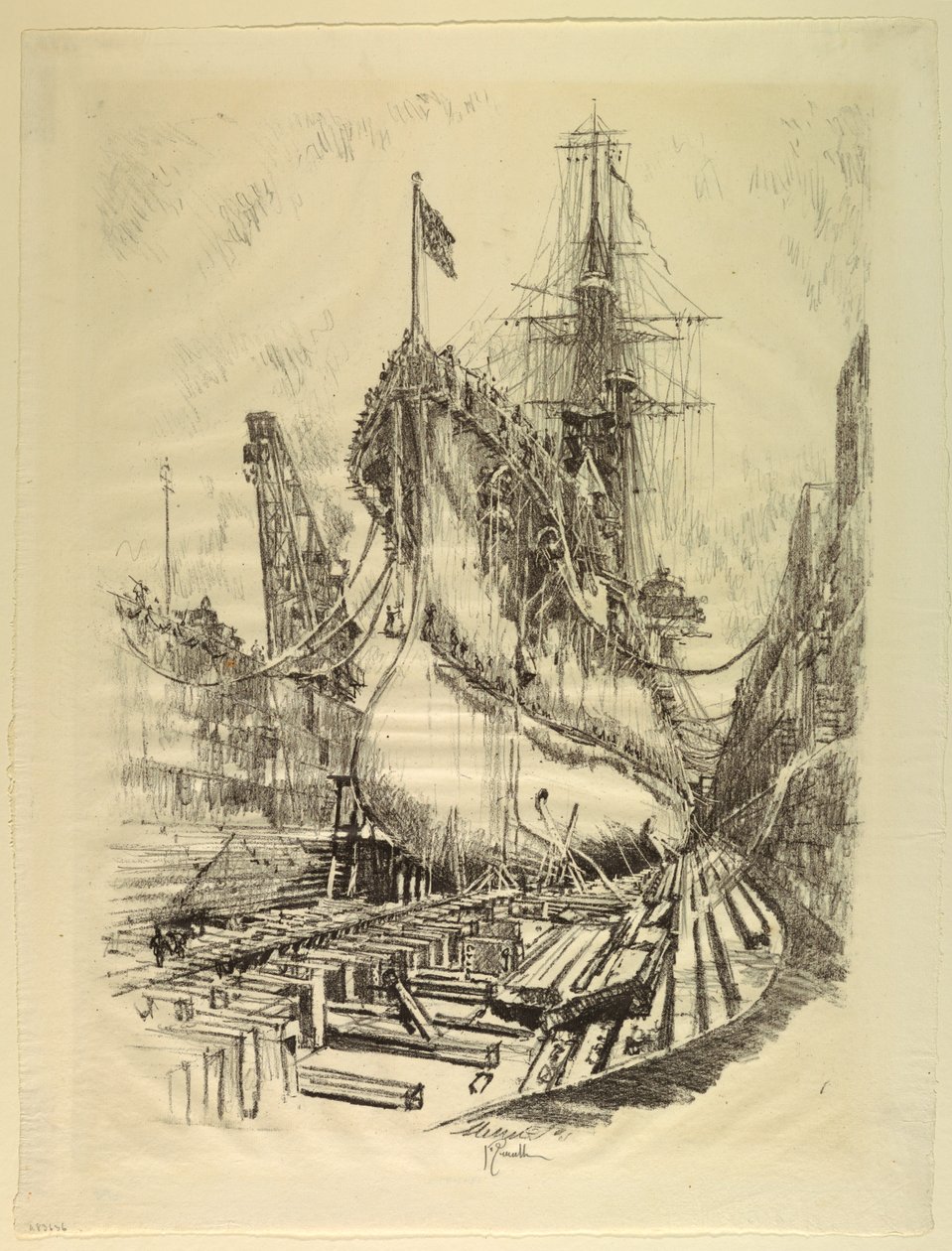 A Dry Dockban alkotó: Joseph Pennell
