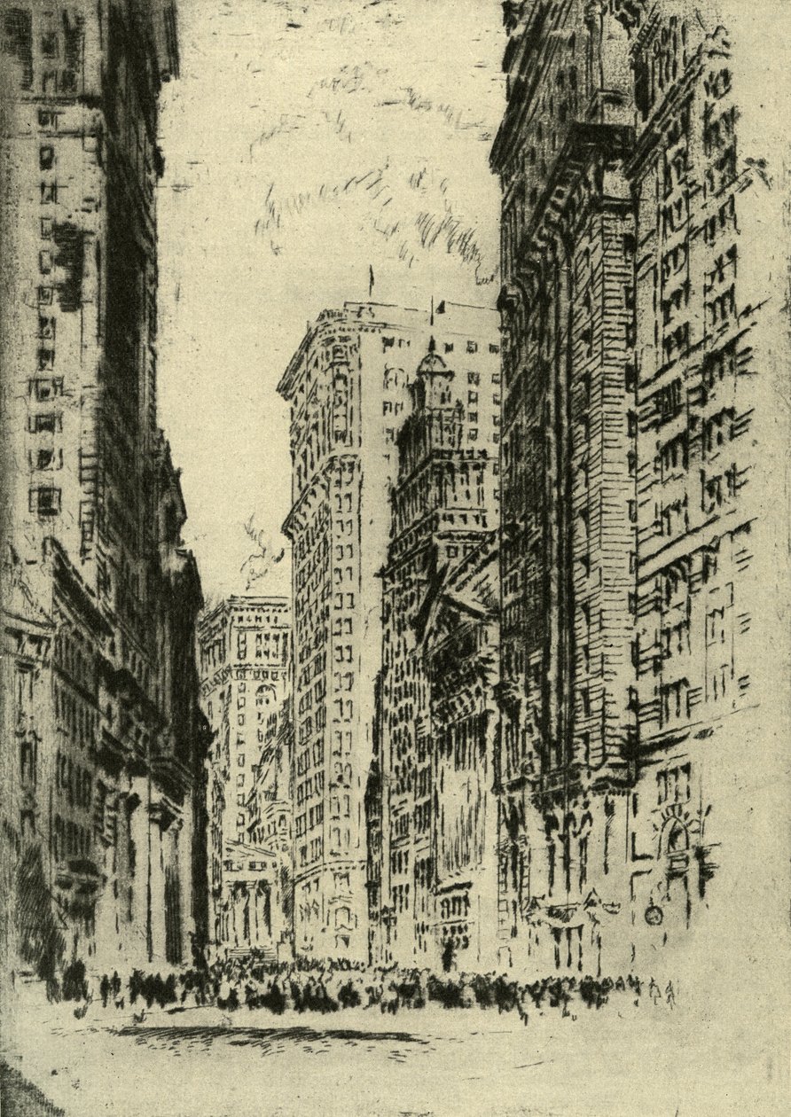 New York City - alkotó: Joseph Pennell