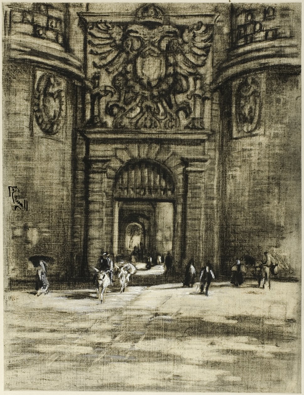 Porta Viragia, Toledo alkotó: Joseph Pennell