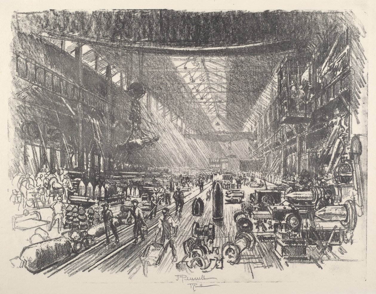Shell Factory, No.I alkotó: Joseph Pennell
