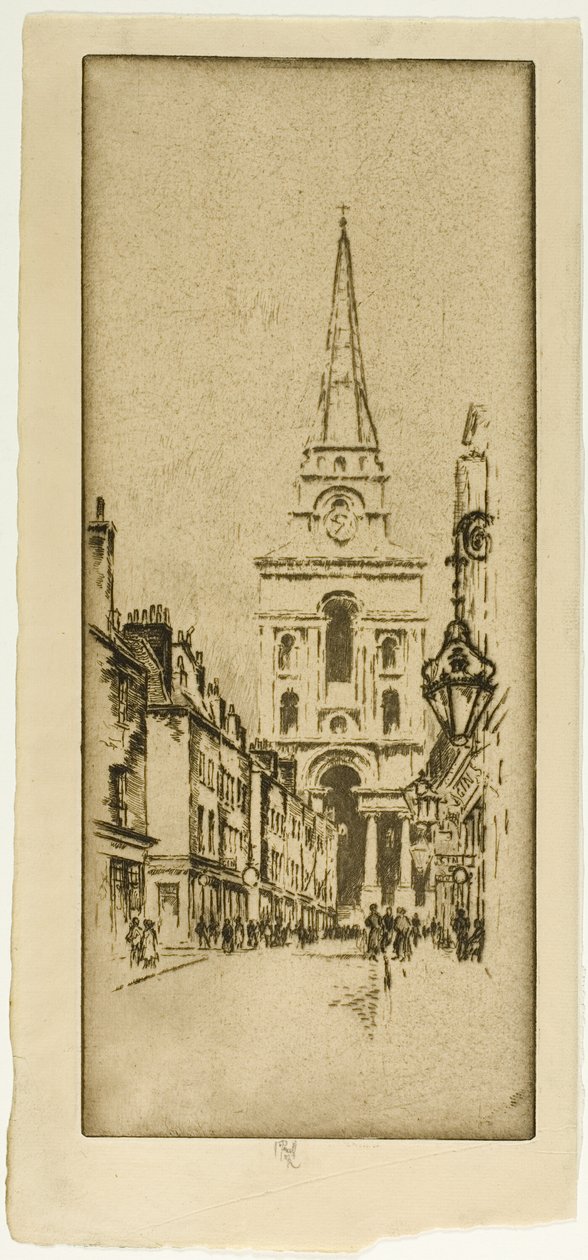 Spitalfields templom alkotó: Joseph Pennell