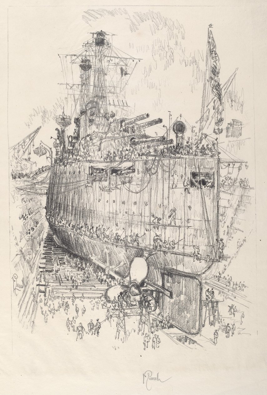 A hangyák, 1917. alkotó: Joseph Pennell