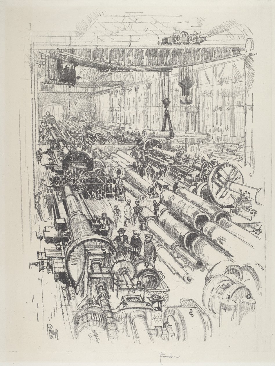 A fegyverbolt alkotó: Joseph Pennell