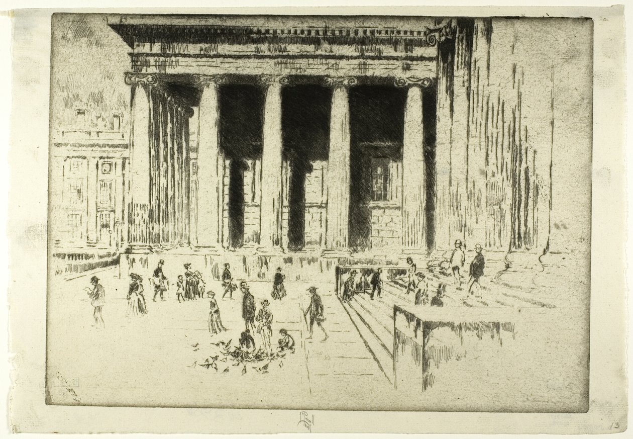 The Steps, British Museum alkotó: Joseph Pennell