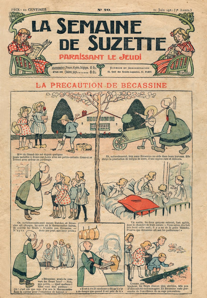 Becassine alkotó: Joseph Porphyre Pinchon