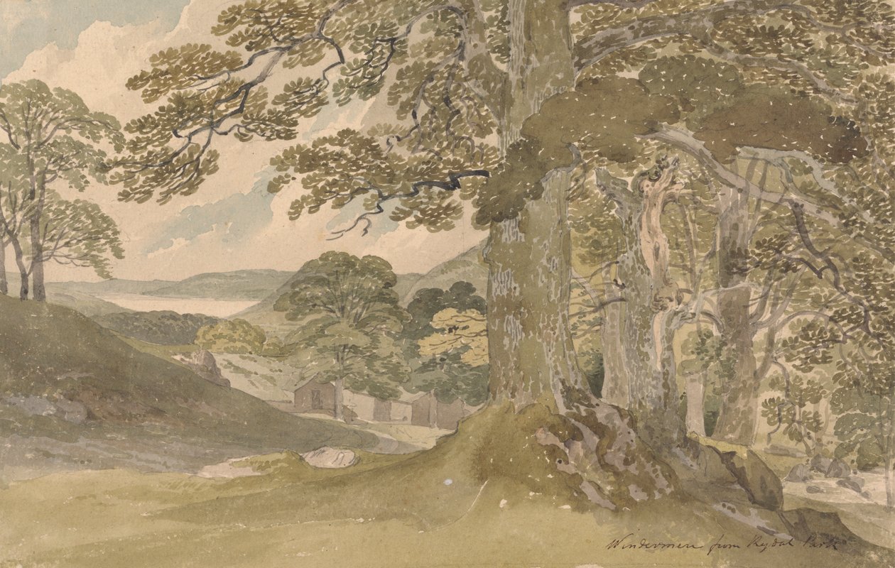 Windermere a Rydal Parkból alkotó: Joseph Powell