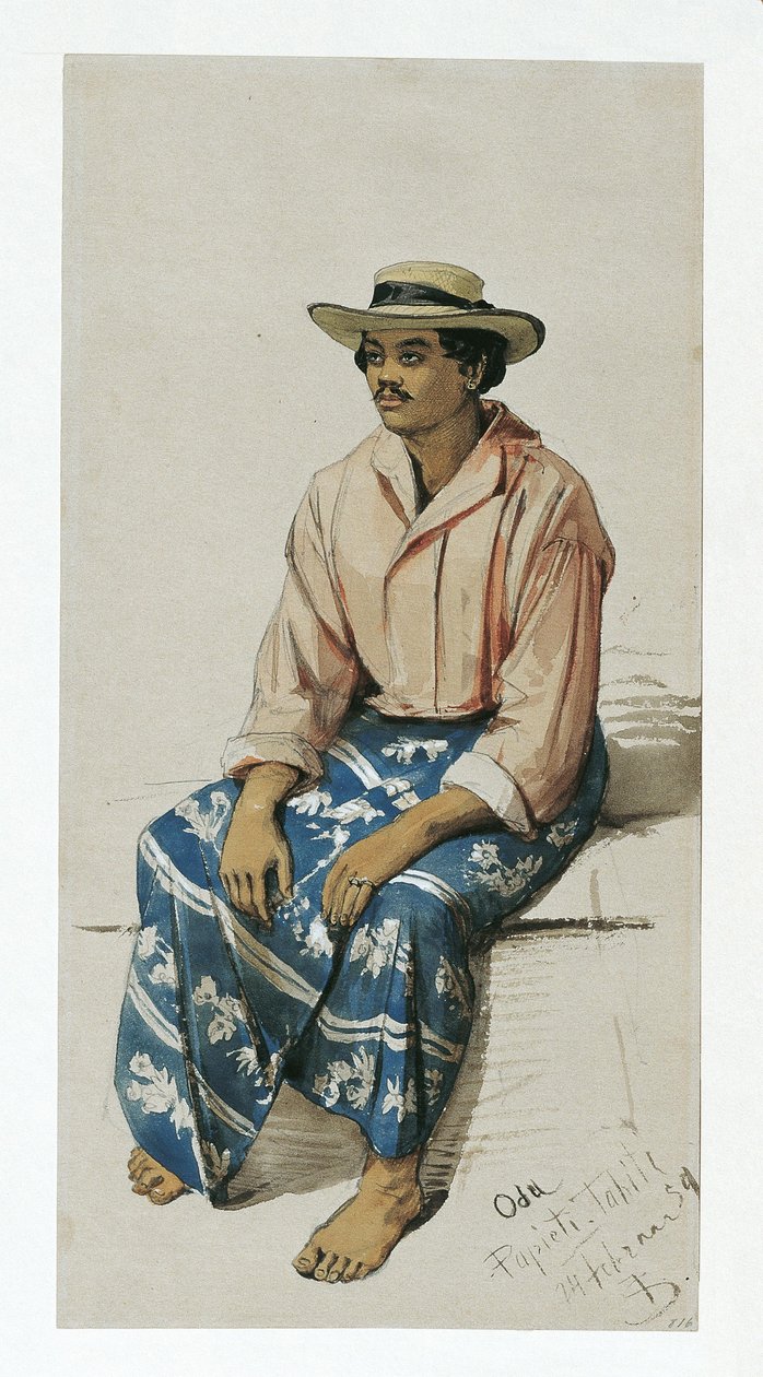Tahiti őslakos alkotó: Joseph Selleny
