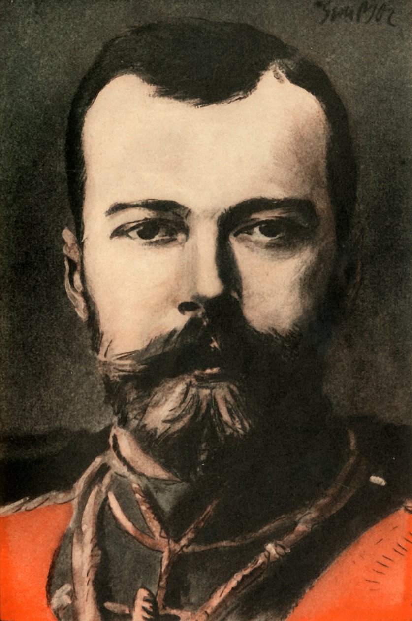 II. Miklós orosz cár, 1910. alkotó: Joseph Simpson