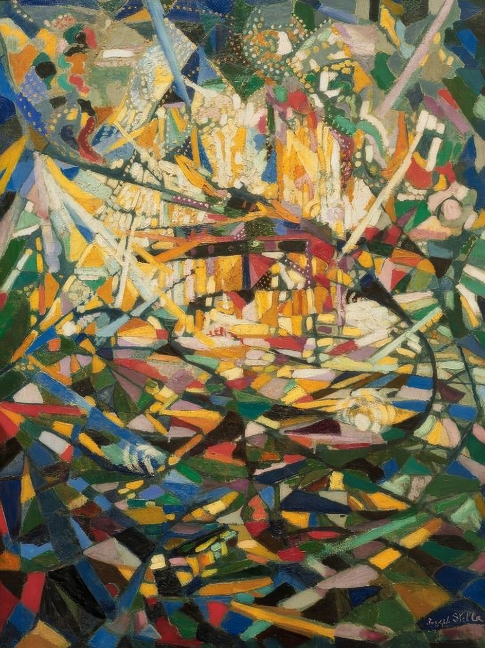 Fénycsata, Coney Island alkotó: Joseph Stella