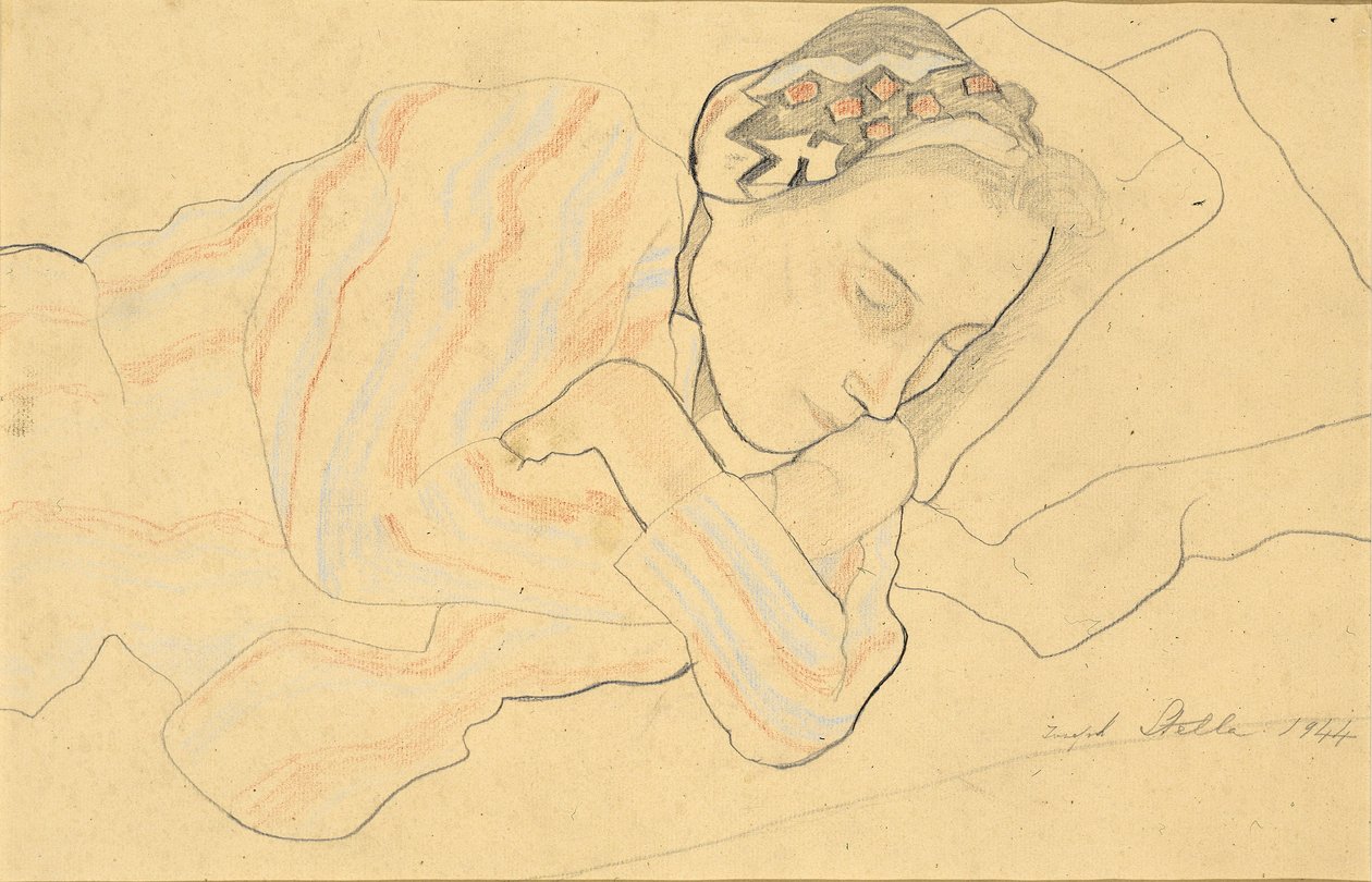 Clara Fasano portréja alkotó: Joseph Stella