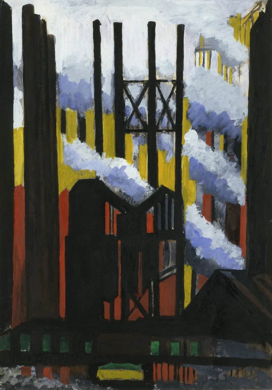 Acélmű alkotó: Joseph Stella