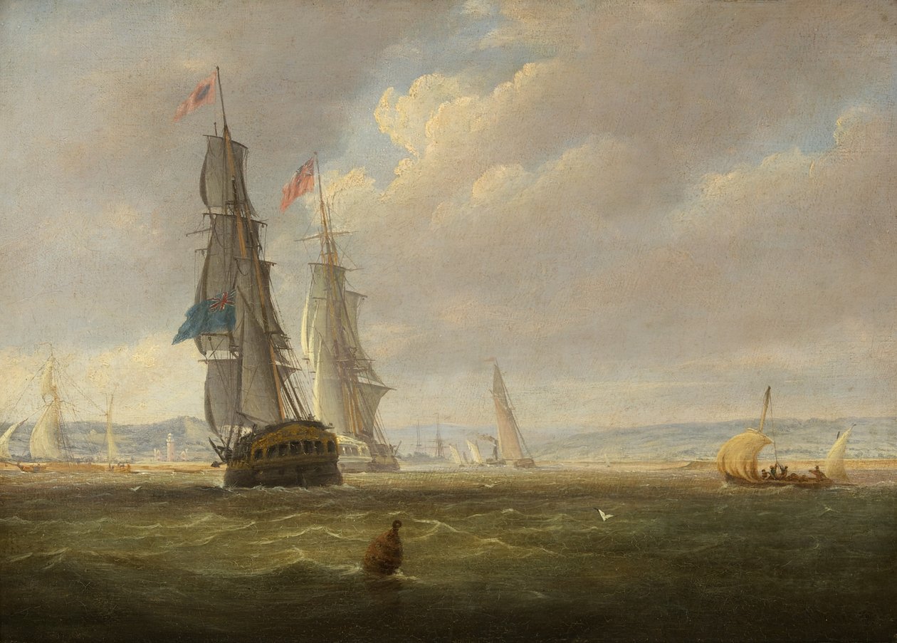 Hajók belépnek az Avonba alkotó: Joseph Walter