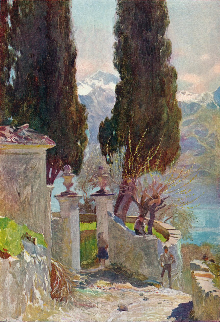 A kolostorkapu, XIX. század alkotó: Joseph Walter West