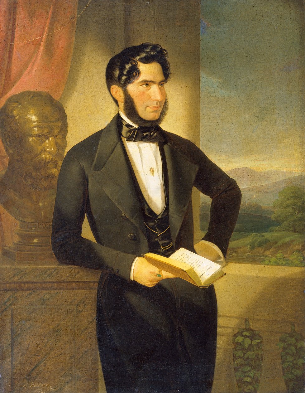 úriember portréja alkotó: Joseph Weidner