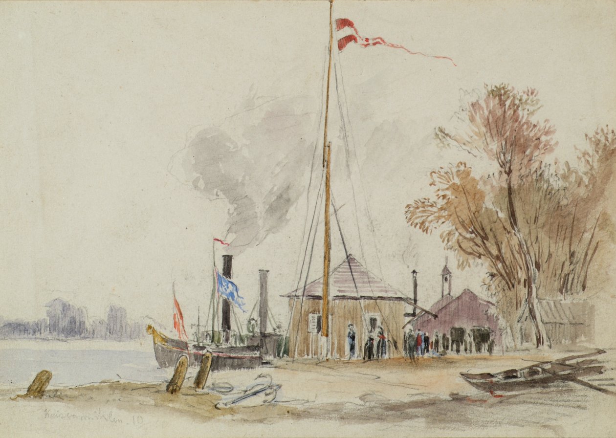 A bécsi Kaisermühlenben alkotó: Joseph Werner