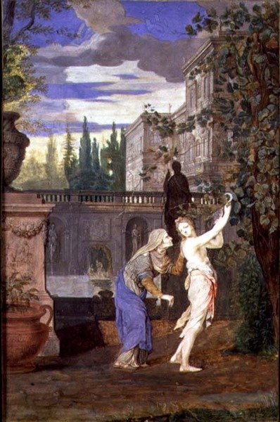 Vertumnus és Pomona alkotó: Joseph Werner