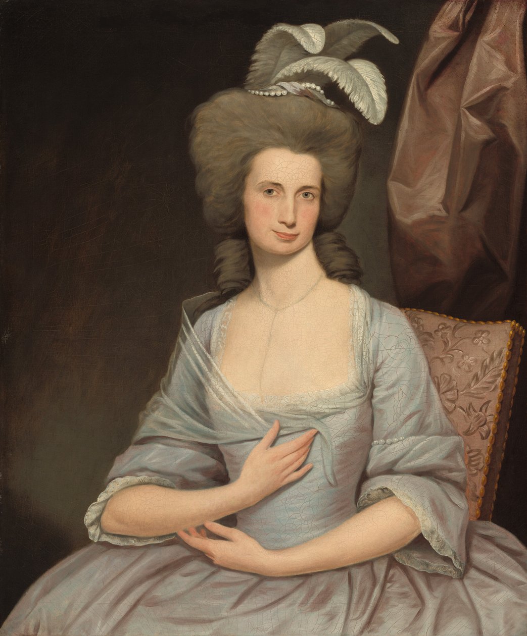 Elizabeth Stevens Carle, c. 17831784. alkotó: Joseph Wright