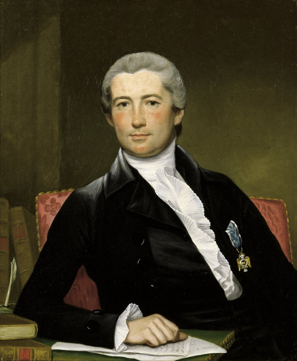 Giles tábornok portréja, kb. 1785. alkotó: Joseph Wright