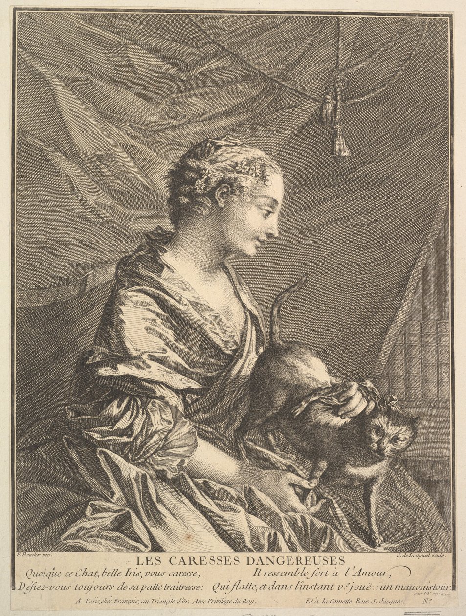 Veszélyes simogatások. alkotó: Joseph de Longueil