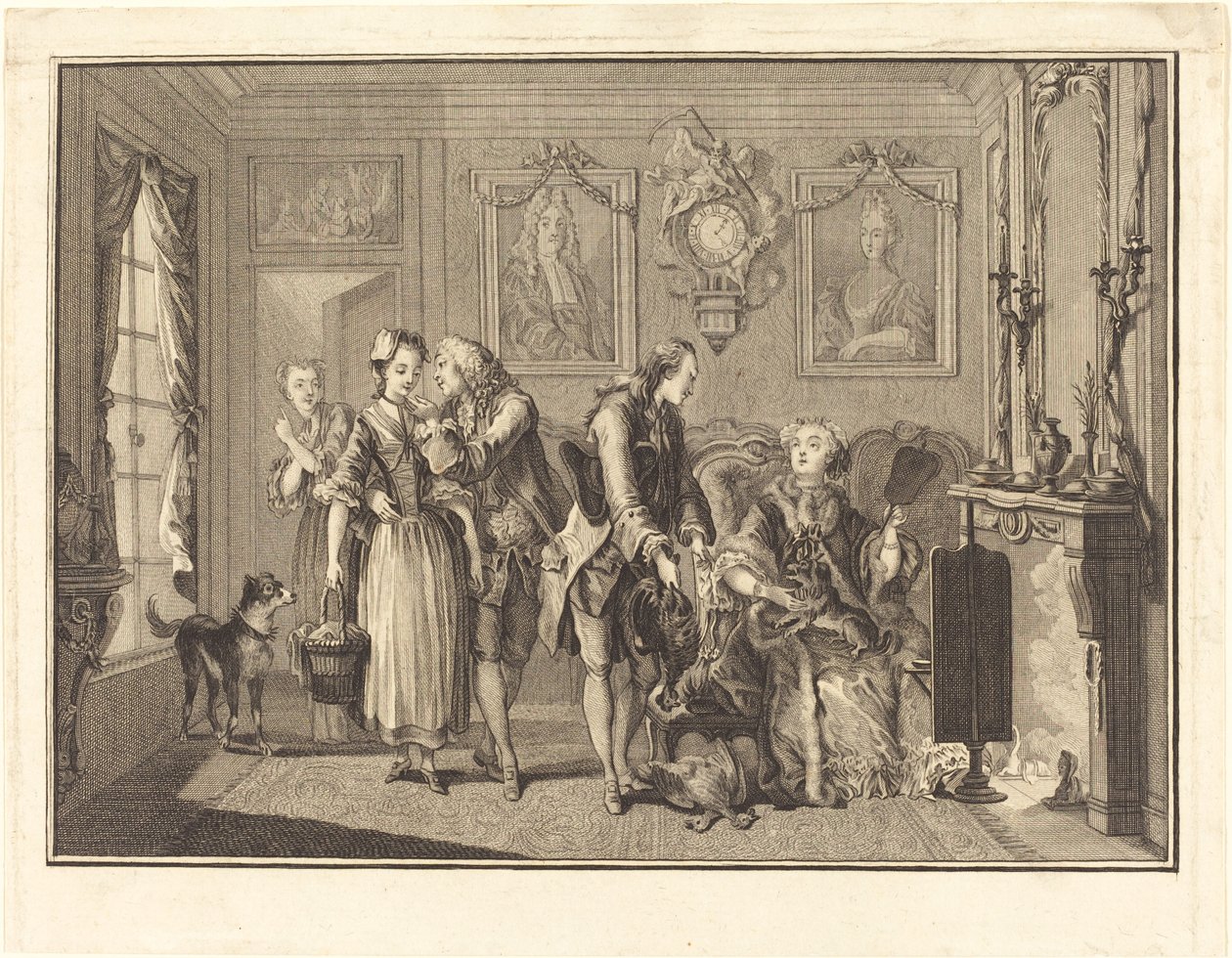 A szép gazda alkotó: Joseph de Longueil after Charles Eisen