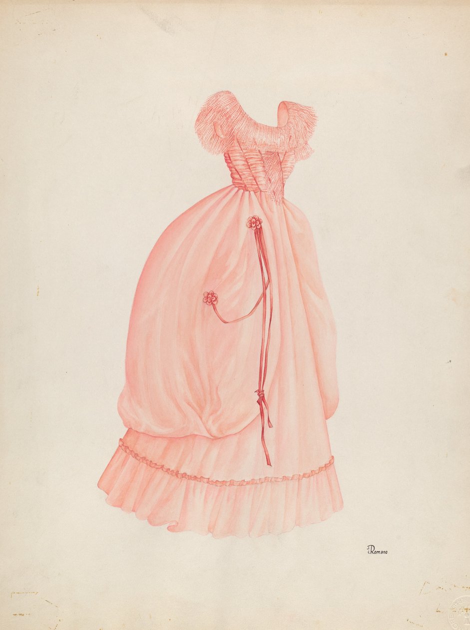 ruha, c. 1940. alkotó: Josephine C. Romano