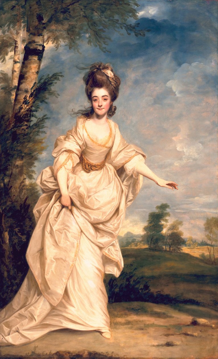 Diana, Crosbie vikomtné, 1777 alkotó: Joshua Reynolds