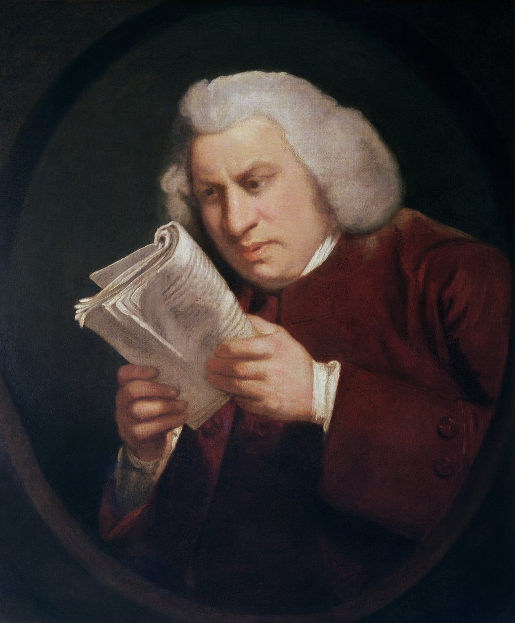 Dr. Samuel Johnson (1709-84) 1775 alkotó: Joshua Reynolds
